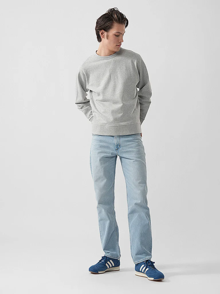 Selected Luke Sweatshirt Light Grey Melange M 5