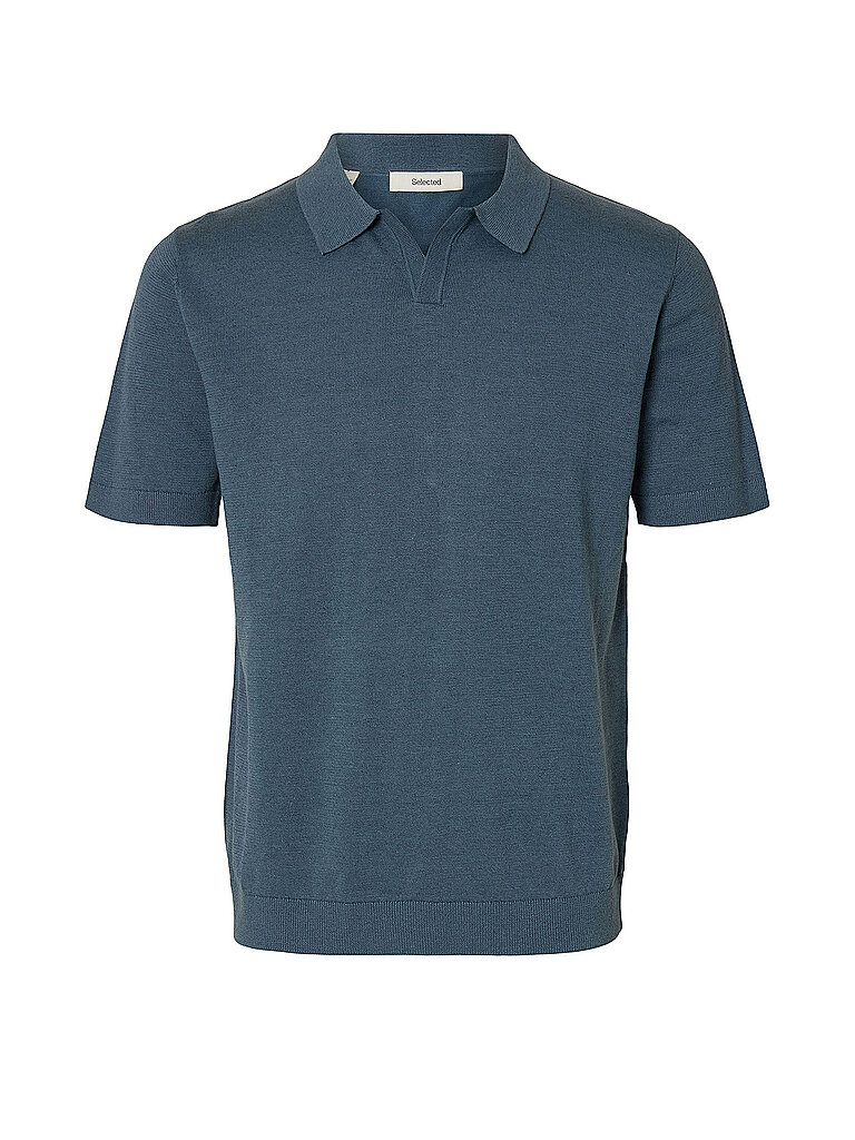 Poloshirt SLHMATTIS blau XL herren