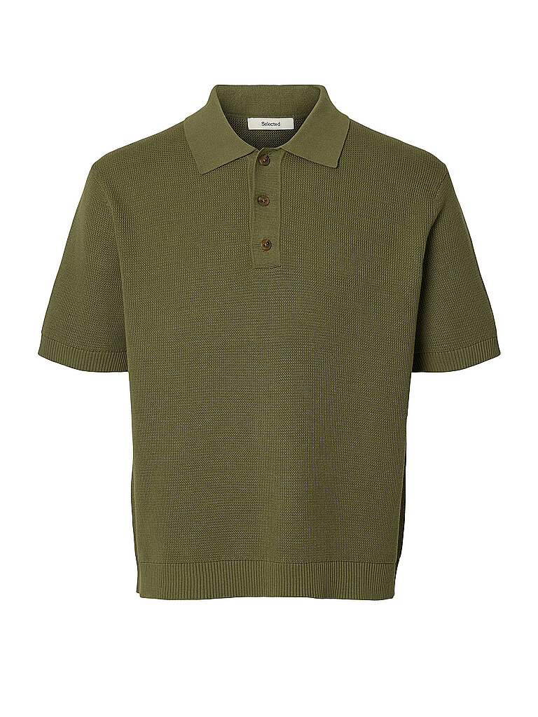 SELECTED Poloshirt SLHDANE  grün | XL