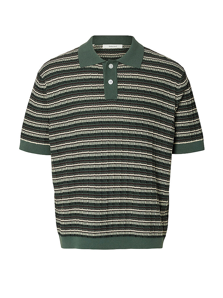 SELECTED Poloshirt SLHDANE dunkelgrün | S Image