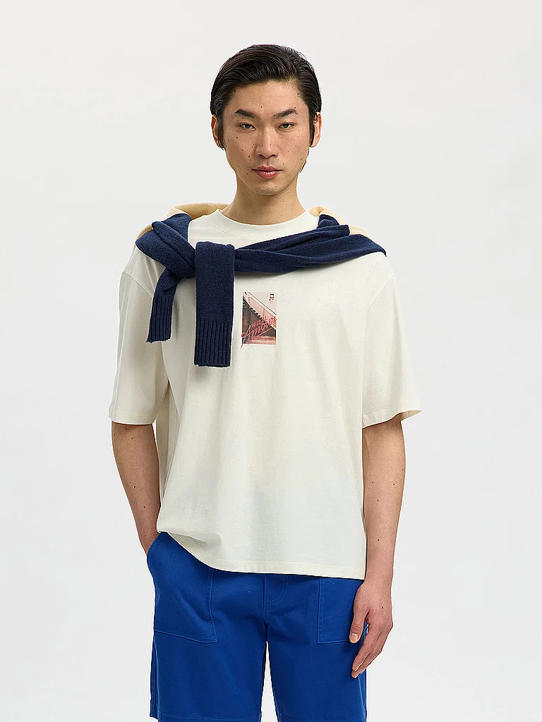 Selected T-Shirt Beige S 2