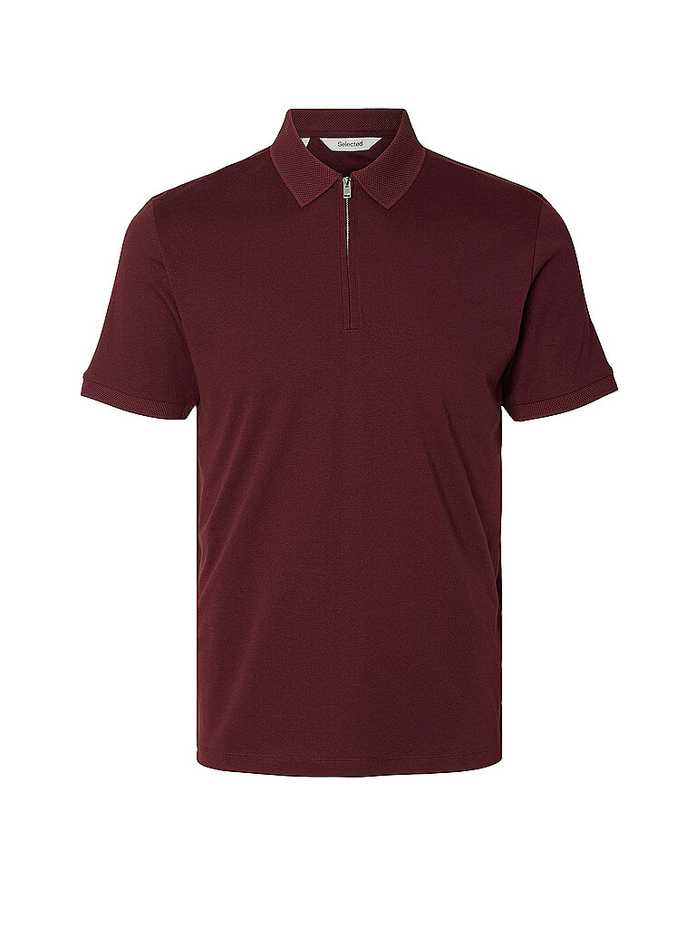 Poloshirt SLMFAVE dunkelrot M herren