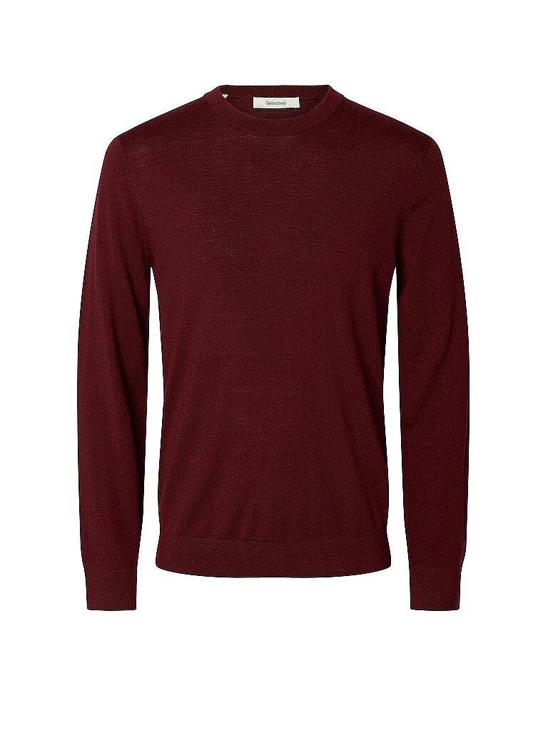 SELECTED Pullover SLHTRAY dunkelrot | S