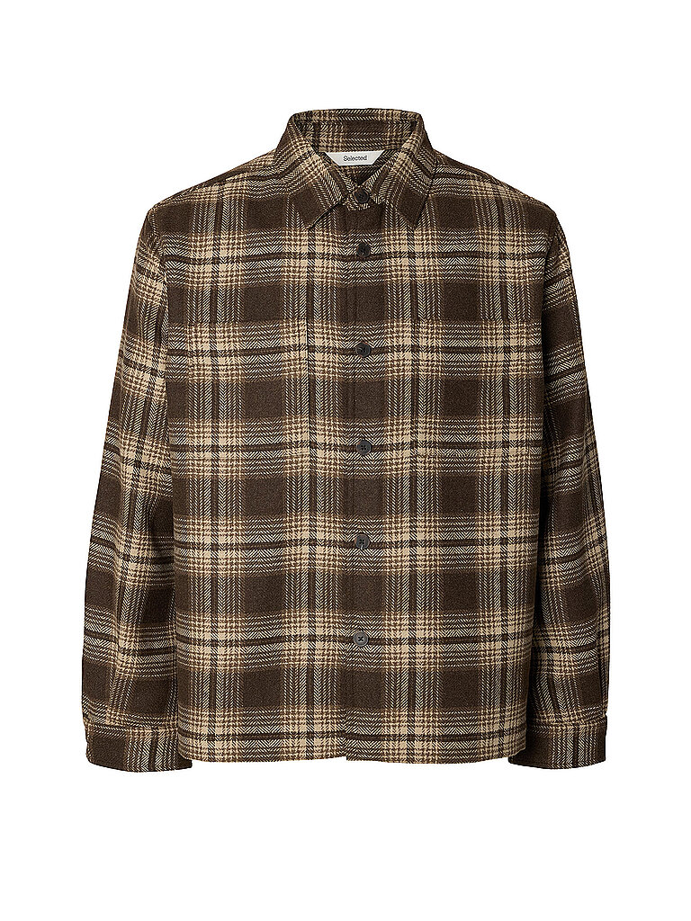SELECTED Overshirt SLMOLE PABLO  braun | S