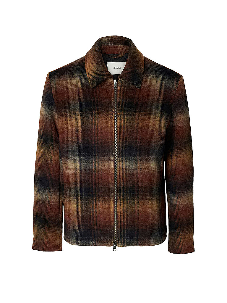 SELECTED Overshirt SLMLAUGHLIN  schwarz | XXL