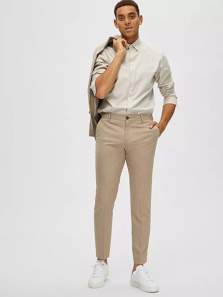 SELECTED | Anzughose SLHSLIM | beige