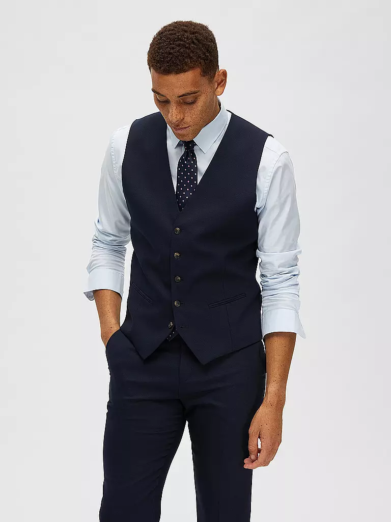 SELECTED | Anzugweste SLHSLIM-NEIL | schwarz
