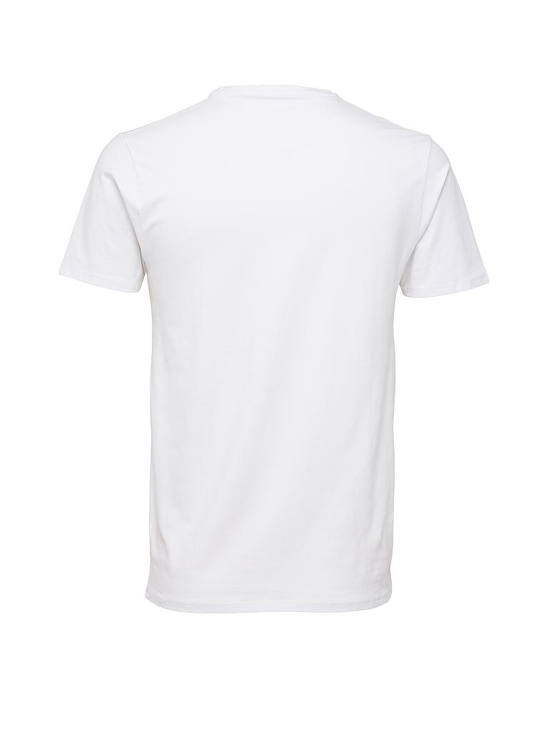 SELECTED | Basic T-Shirt "SLHPIMA" | weiß