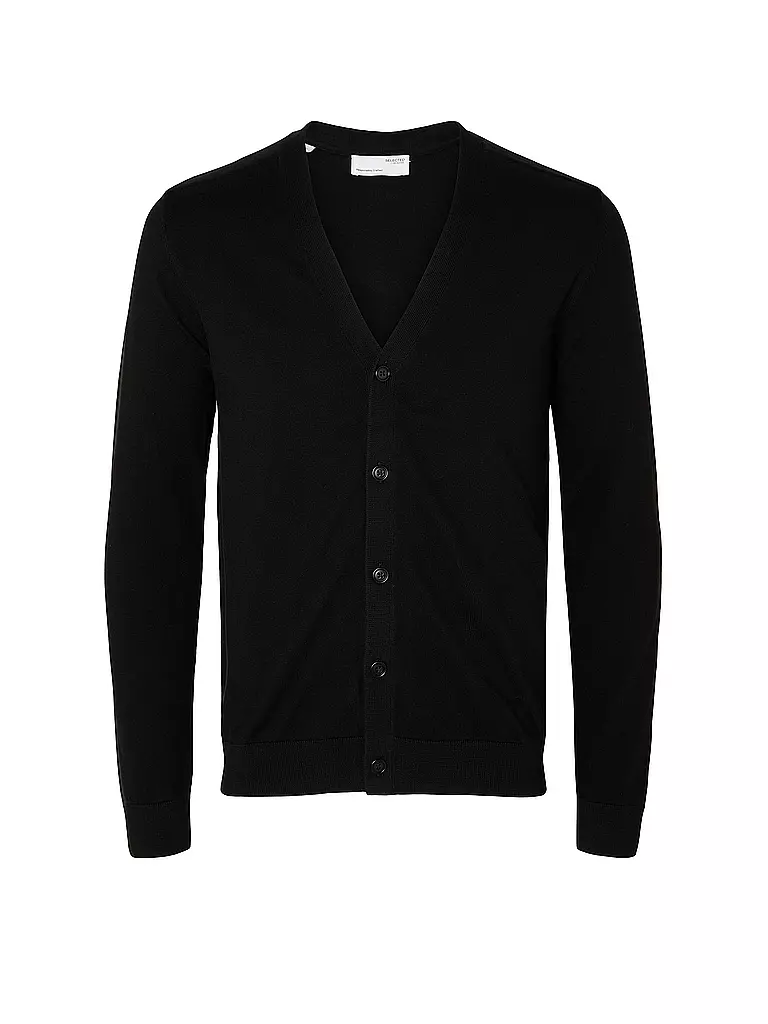 SELECTED | Cardigan SLHBERG | schwarz