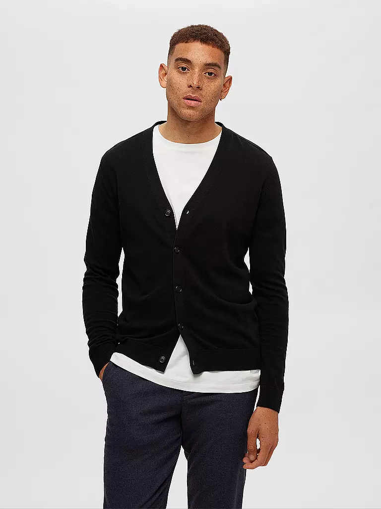 SELECTED | Cardigan SLHBERG | dunkelblau