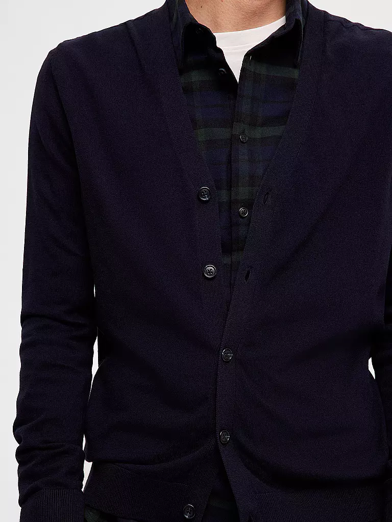 SELECTED | Cardigan SLHBERG | olive