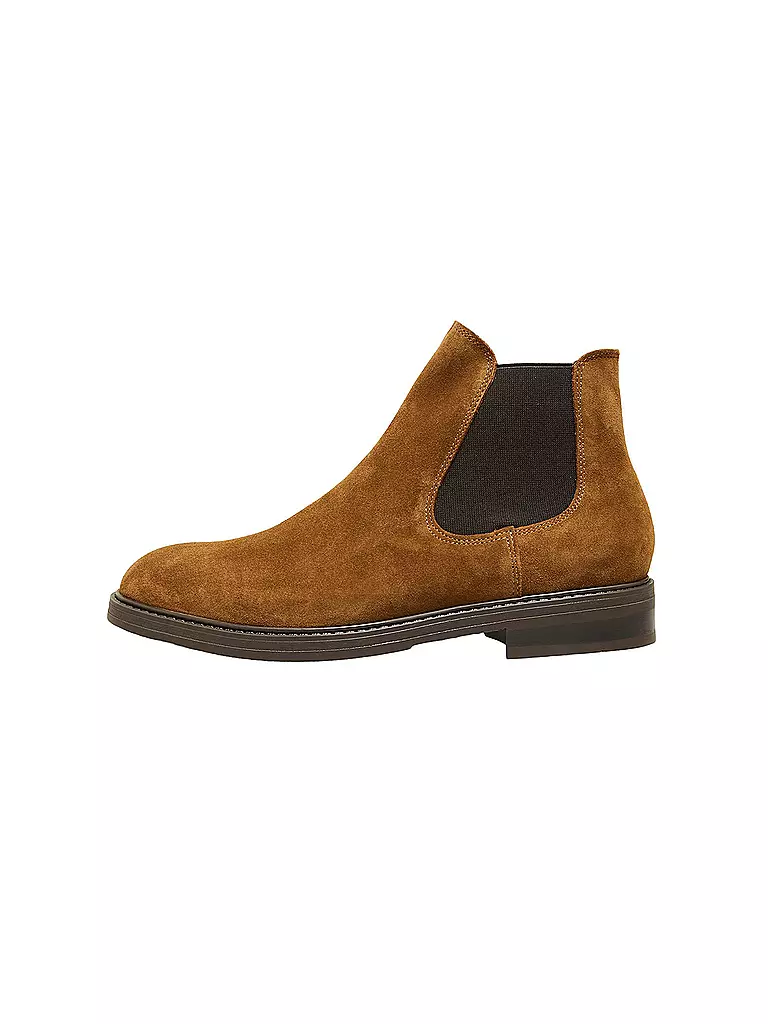 SELECTED | Chelsea Boots SLHBLAKE  | braun