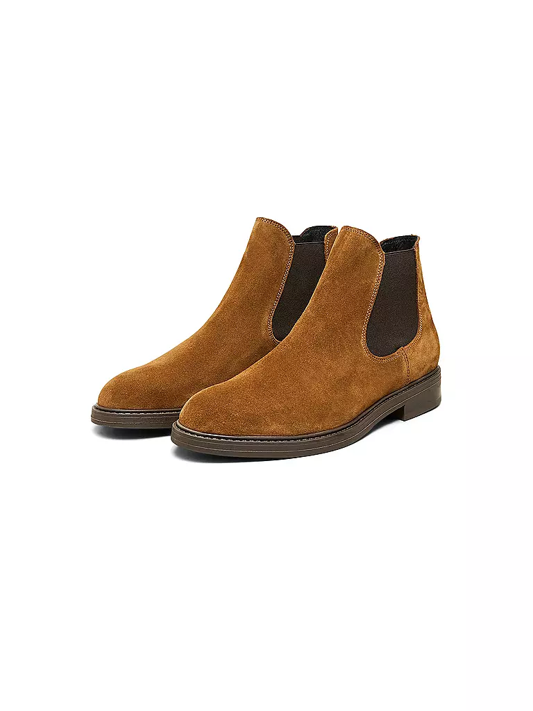 SELECTED | Chelsea Boots SLHBLAKE  | braun