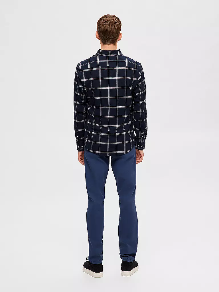 SELECTED | Flanellhemd Slim Fit SLHSLIMOWEN | creme