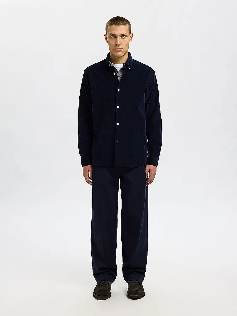 SELECTED | Hemd Regular Fit  SLHREGDANNI | dunkelblau