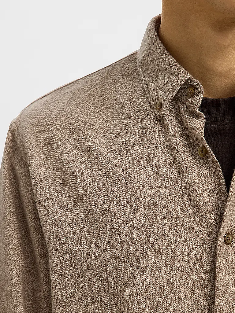 SELECTED | Hemd SLHREGNOAH | Beige