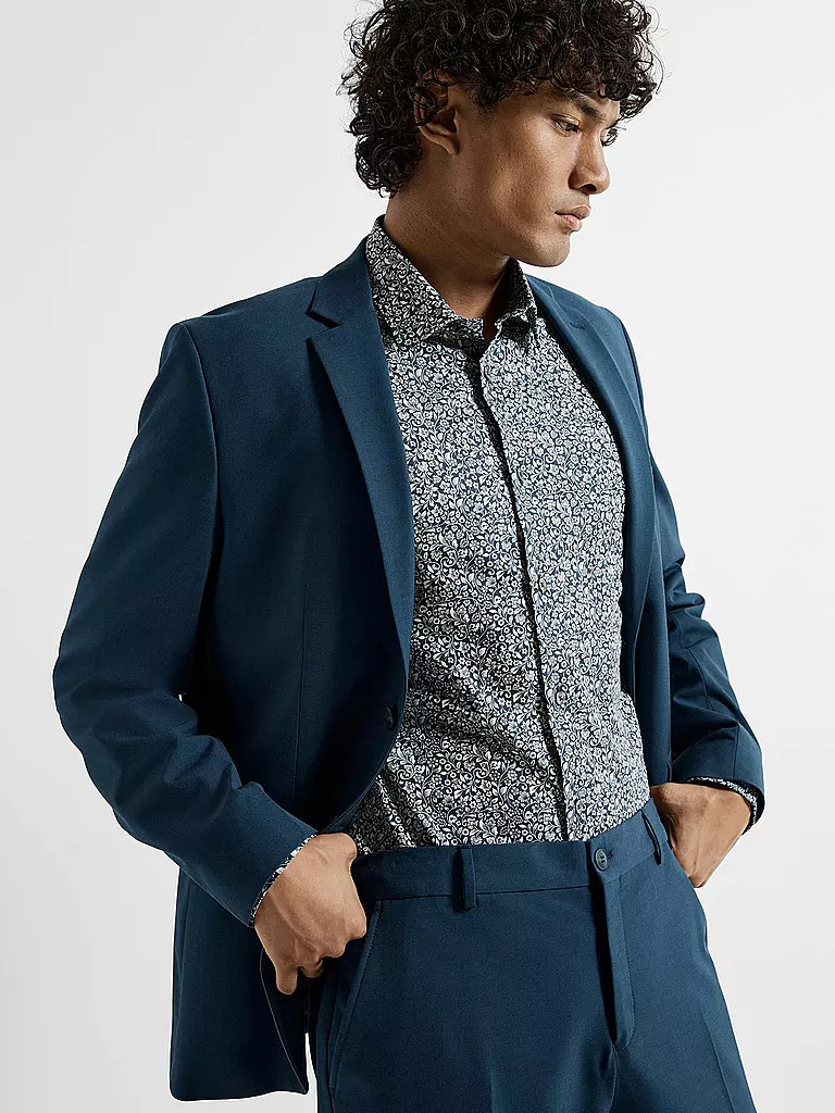 SELECTED | Hemd Slim Fit SLHSLIMSOHO | blau