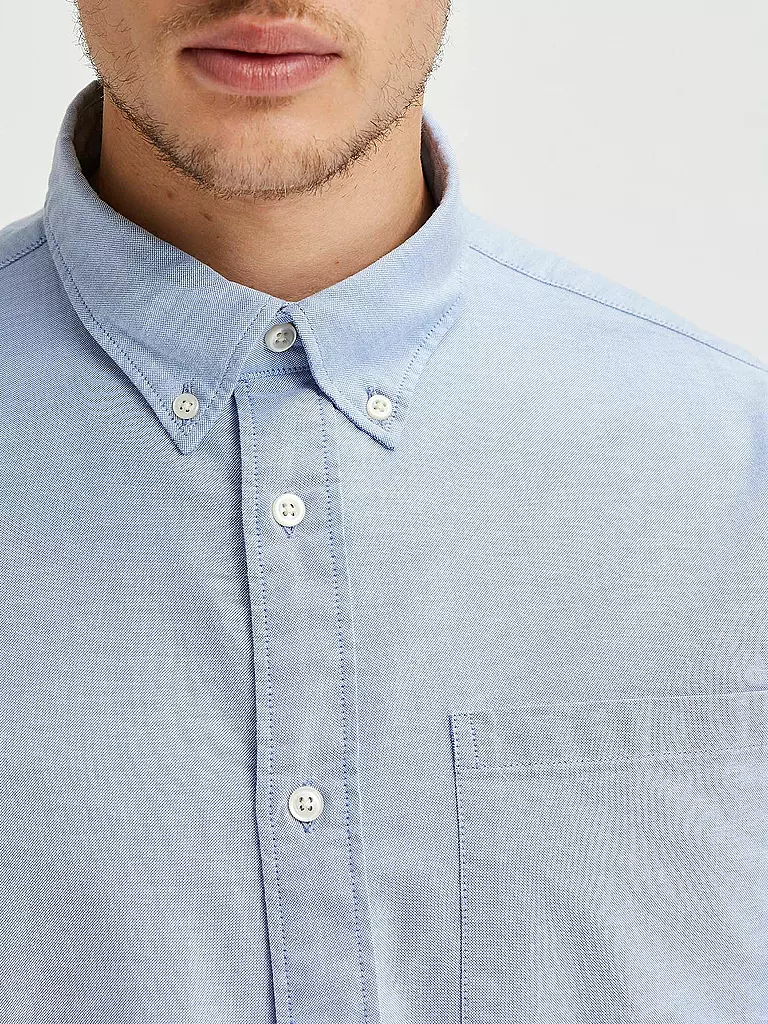 SELECTED | Hemd | blau