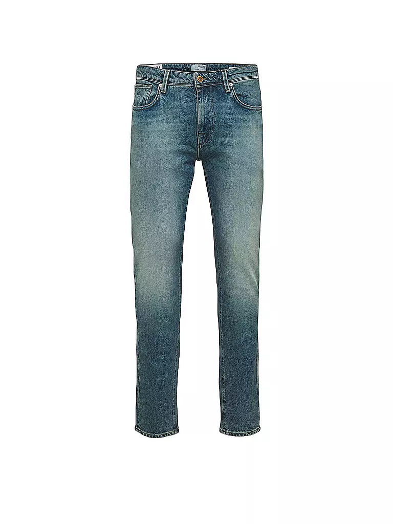 SELECTED | Jeans Slim Fit  SLHSLIM-LEON | blau