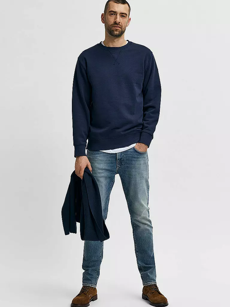 SELECTED | Jeans Slim Fit  SLHSLIM-LEON | blau