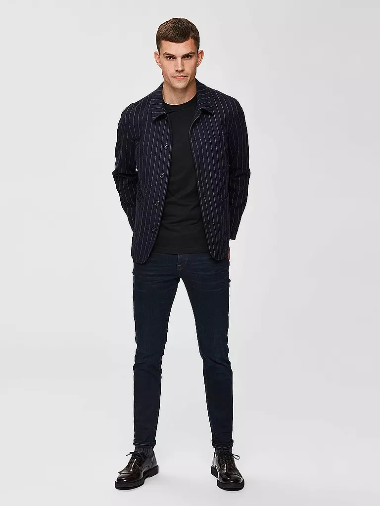 SELECTED | Jeans Slim Fit SLHLEON | schwarz