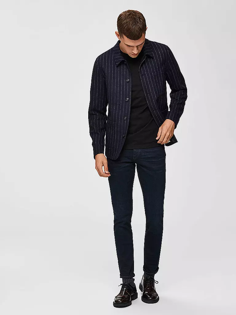 SELECTED | Jeans Slim Fit SLHLEON | schwarz