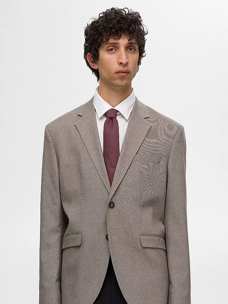 SELECTED | Krawatte SLHPETER | dunkelrot