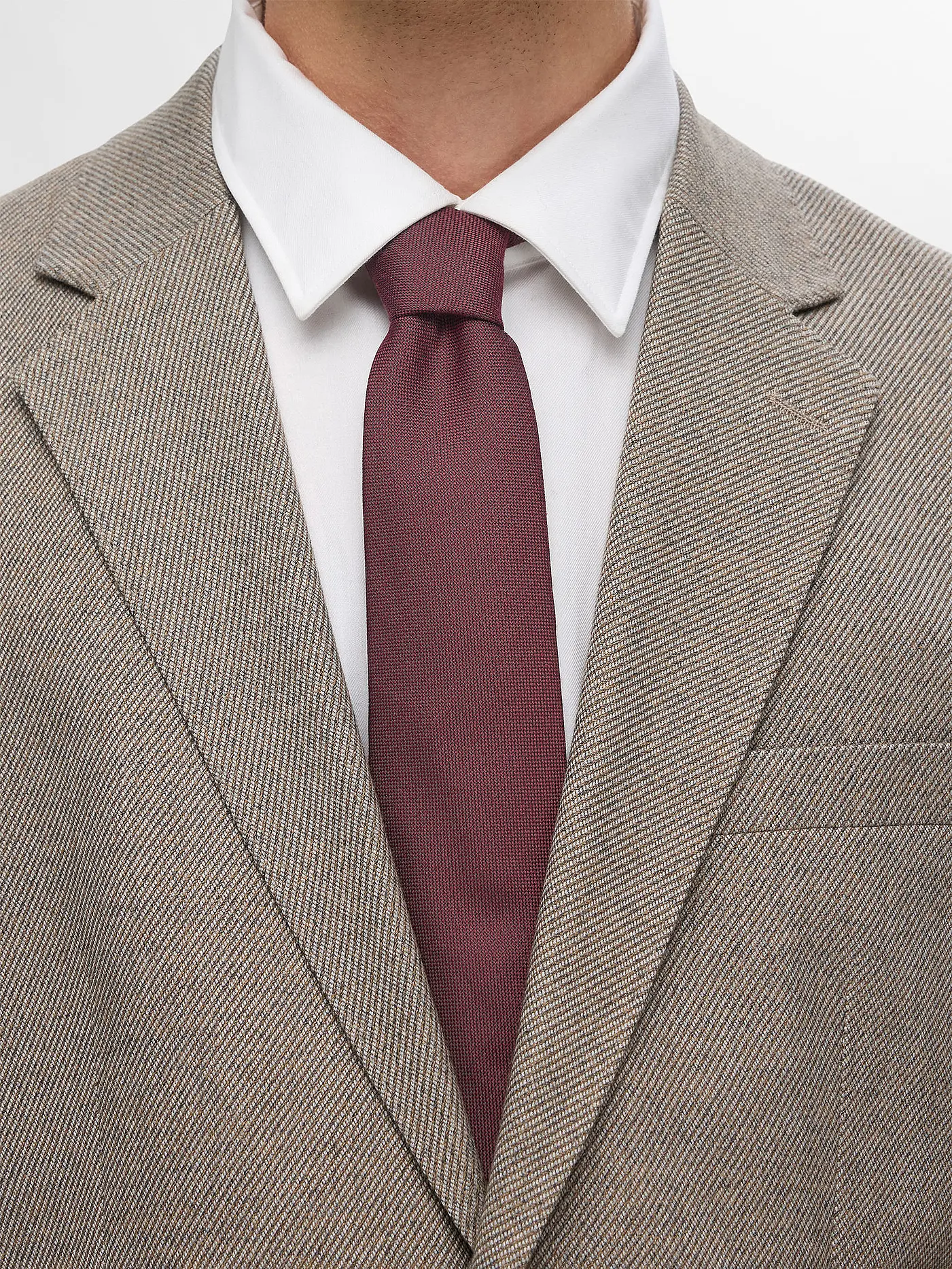 SELECTED | Krawatte SLHPETER | dunkelrot