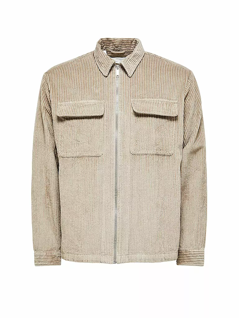 SELECTED | Overshirt SLHLOOSEJAKE | beige