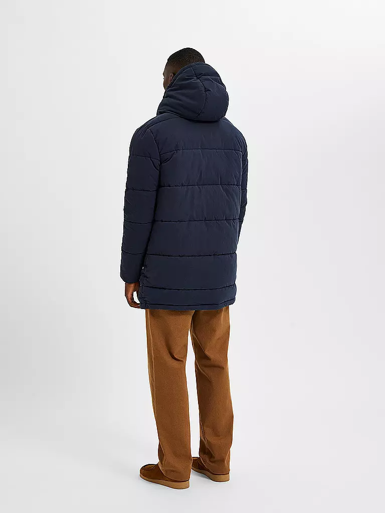 SELECTED | Parka SLHBOW  | blau