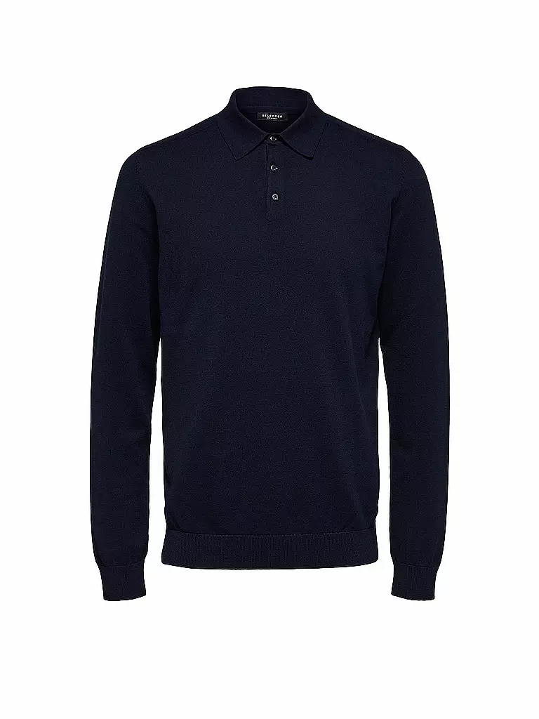 SELECTED | Polopullover SLHBERG  | blau