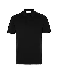 SELECTED | Poloshirt SLHBERG | schwarz