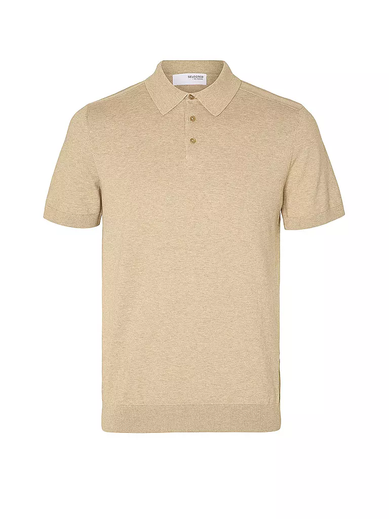 SELECTED | Poloshirt SLHBERG | beige