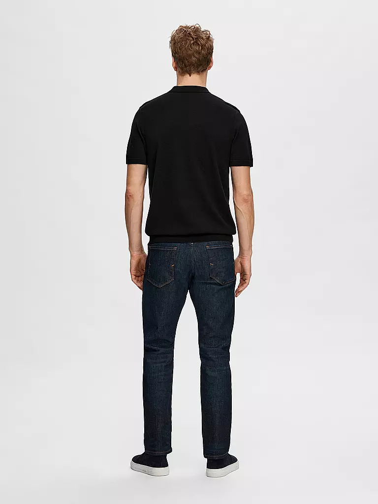 SELECTED | Poloshirt SLHBERG | schwarz