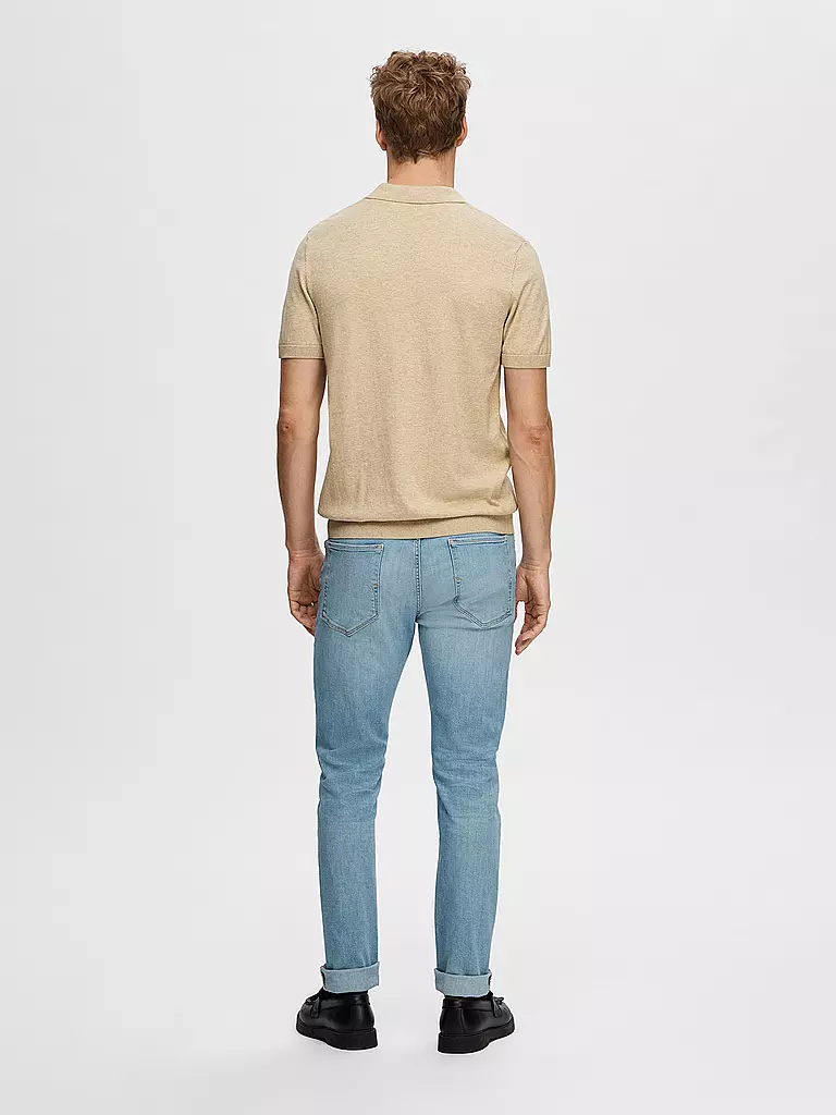 SELECTED | Poloshirt SLHBERG | beige