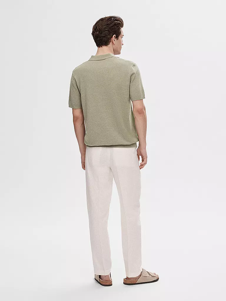 SELECTED | Poloshirt SLHBERG | beige