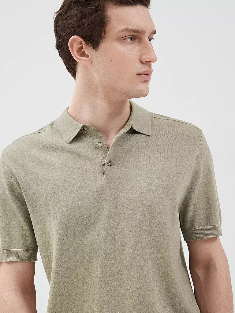 SELECTED | Poloshirt SLHBERG | beige