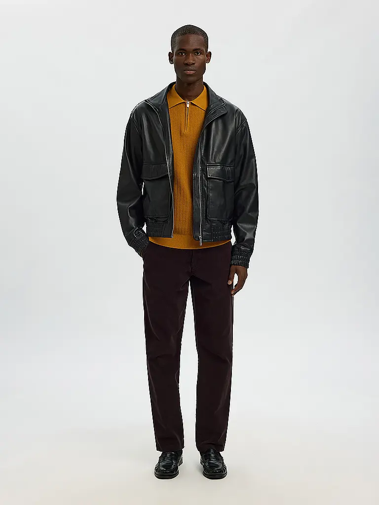 SELECTED | Poloshirt SLHCRAN  | Braun