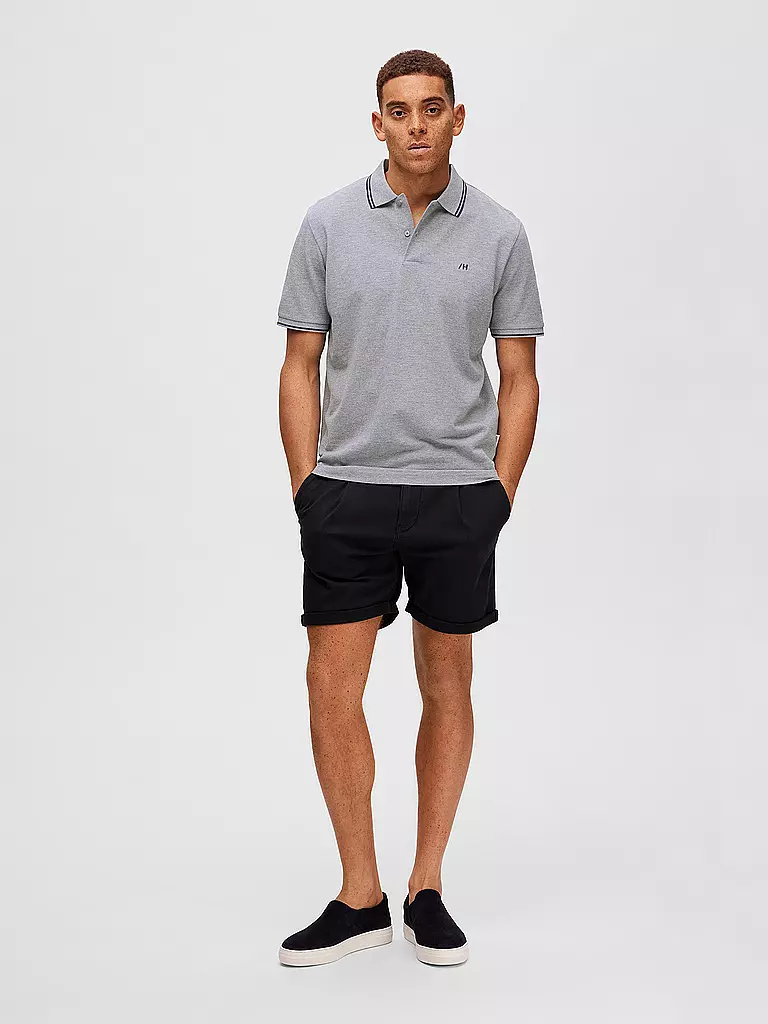 SELECTED | Poloshirt SLHDANTE  | grau