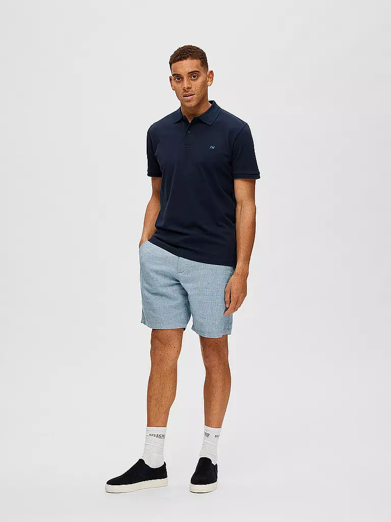 SELECTED | Poloshirt SLHDANTE  | blau