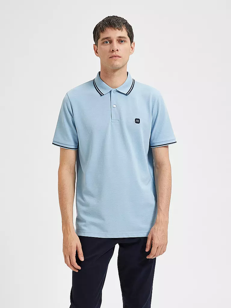 SELECTED | Poloshirt SLHDANTE | grau