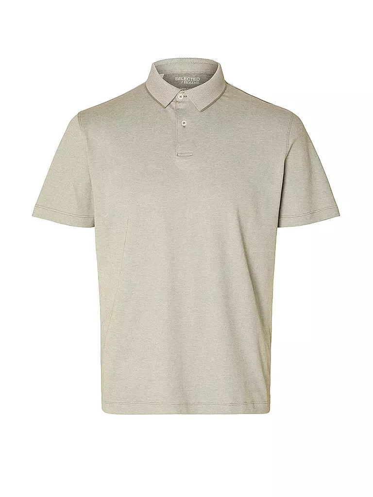 SELECTED | Poloshirt SLHLEROY COOLMAX | beige