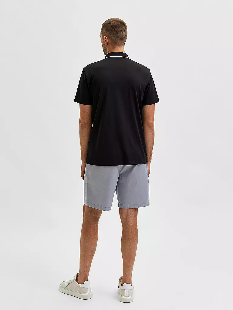 SELECTED | Poloshirt SLHLEROY COOLMAX | weiss