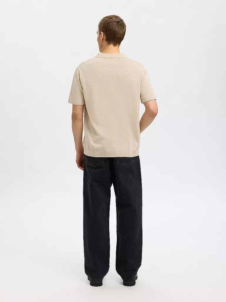 SELECTED | Poloshirt SLHMATTIS | beige