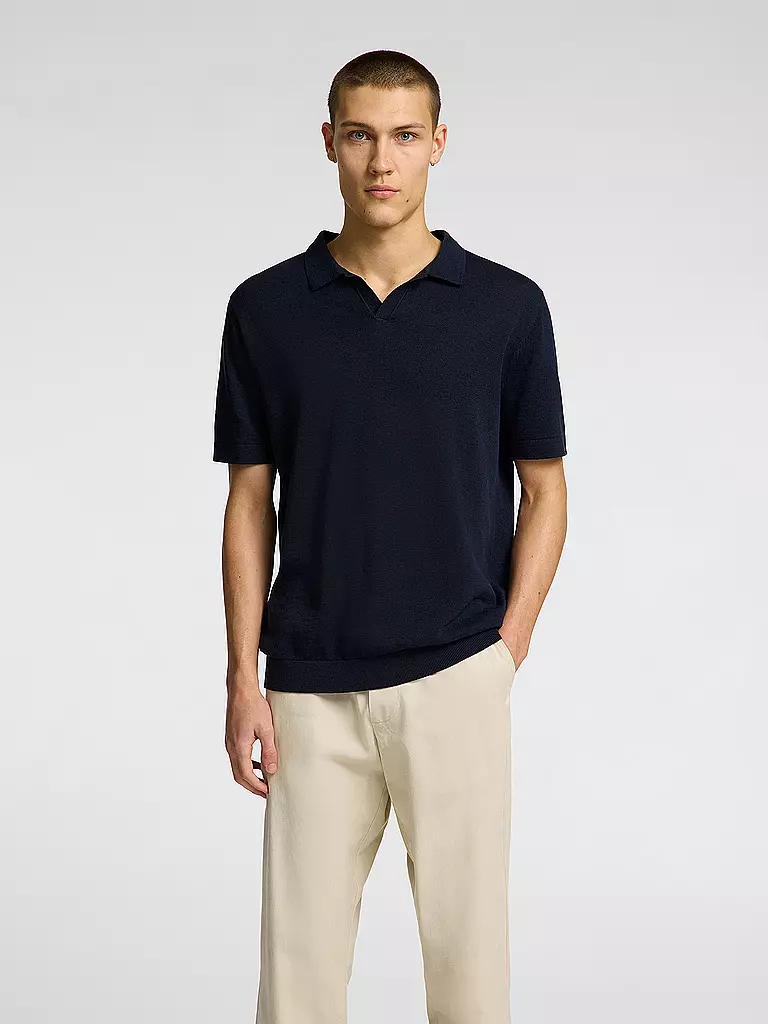 SELECTED | Poloshirt SLHMATTIS | dunkelblau