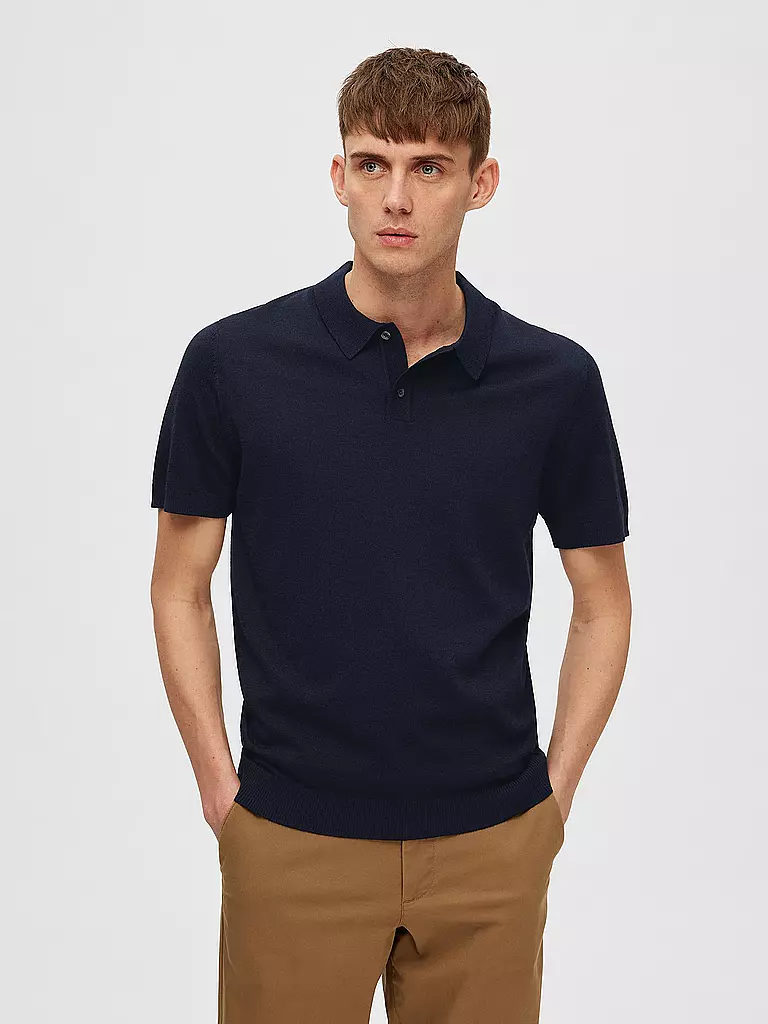 SELECTED | Poloshirt SLHTOWN | hellblau