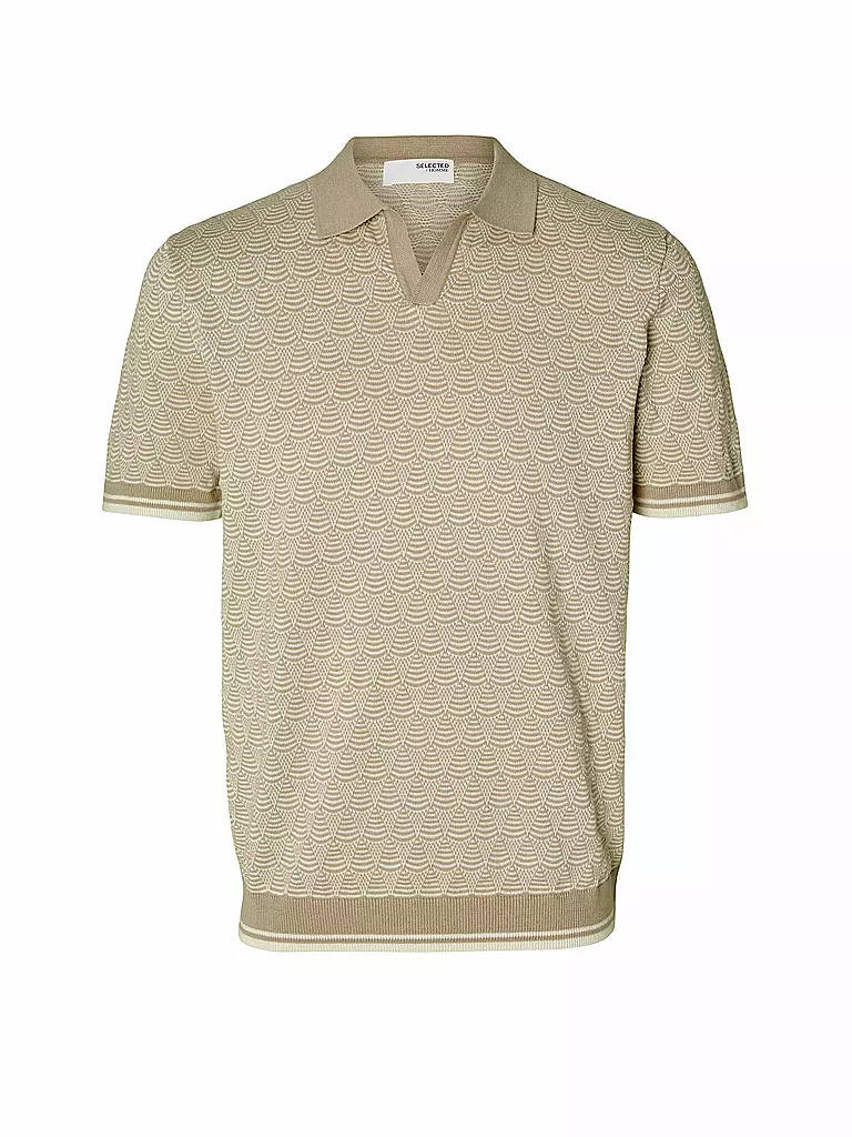 SELECTED | Poloshirt SLHWIFI | beige