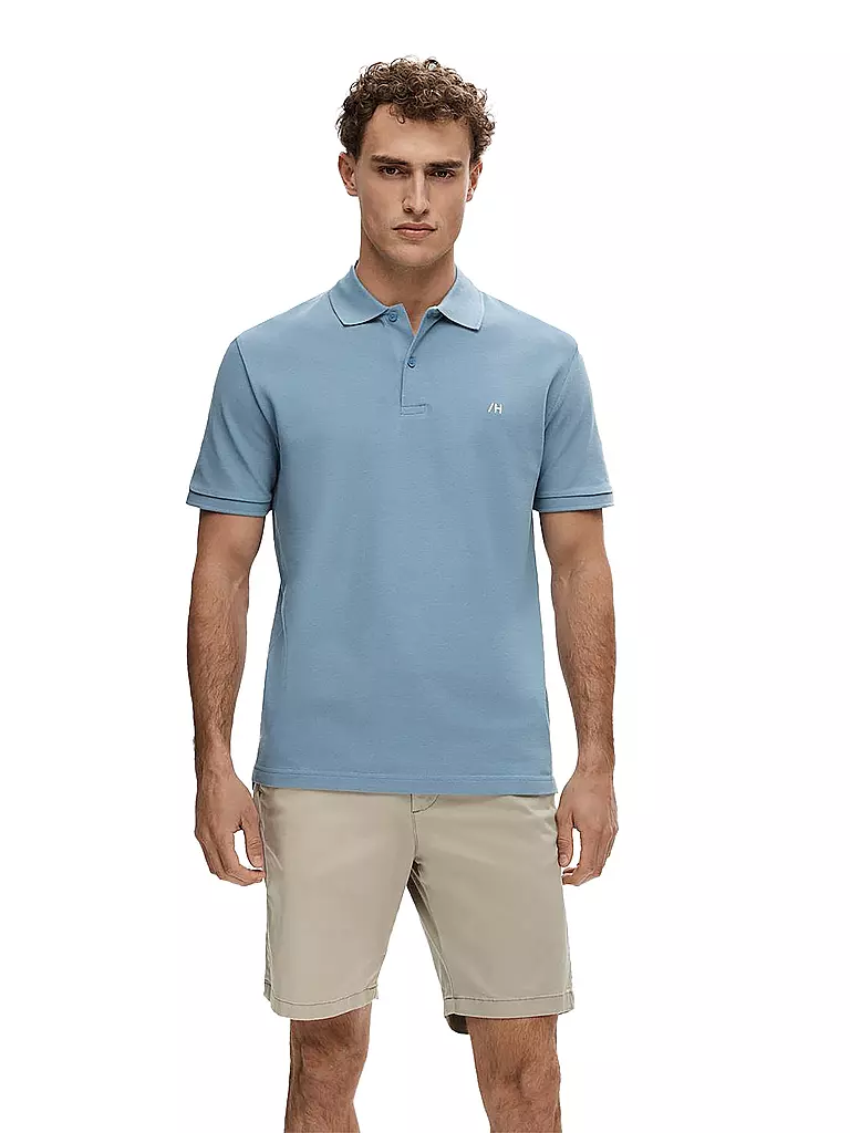 SELECTED | Poloshirt | blau