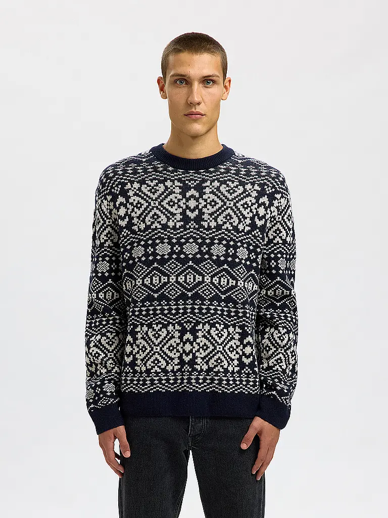 SELECTED | Pullover SLHHOLGER  | Blau