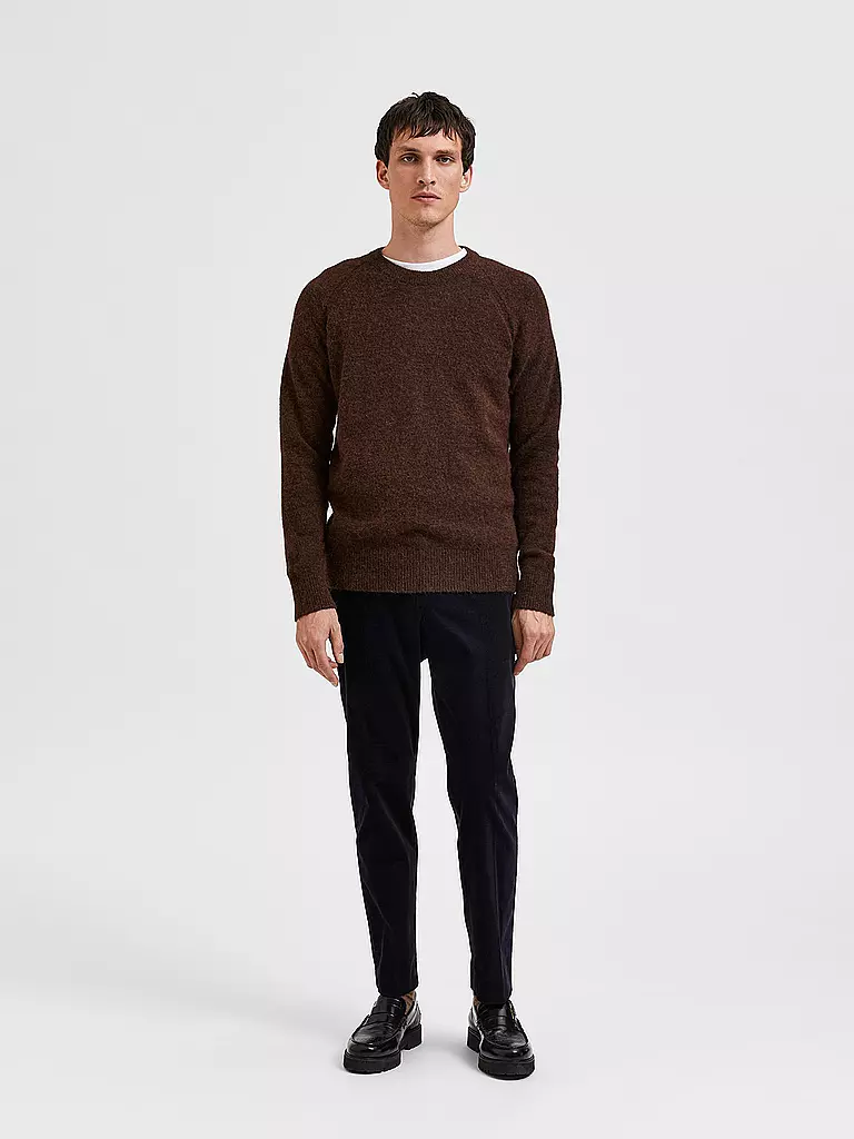 SELECTED | Pullover SLHRAI  | braun